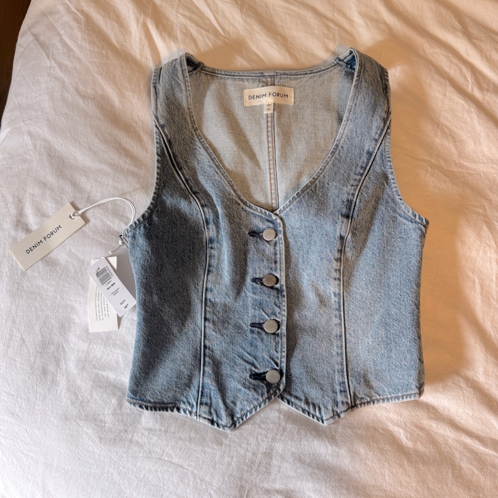 Denim Forum 90s Mia Vest